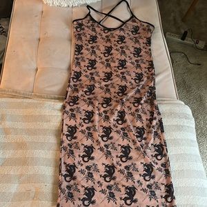 Mesh summer body icon dress